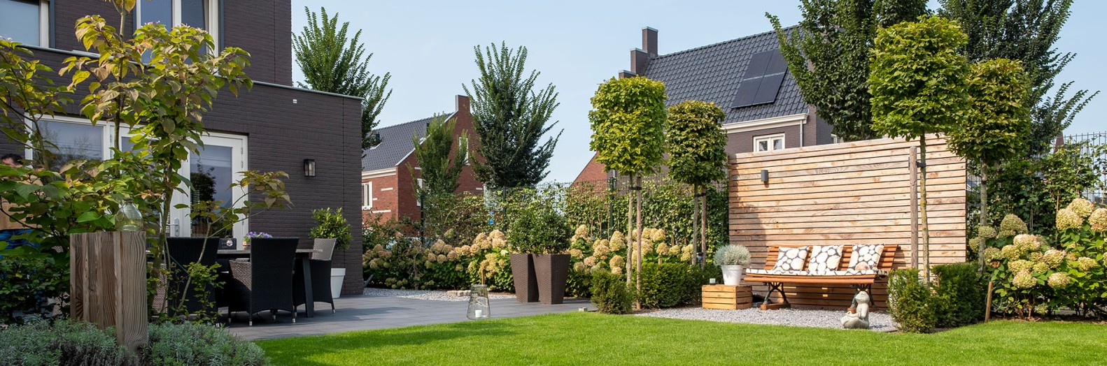 Moderne tuin